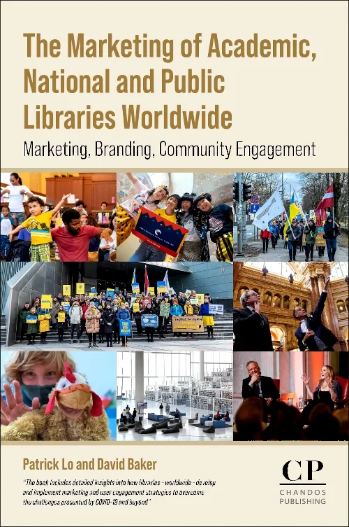 Coperta cărții "The Marketing of Academic, National and Public Libraries Worldwide" de autor necunoscut