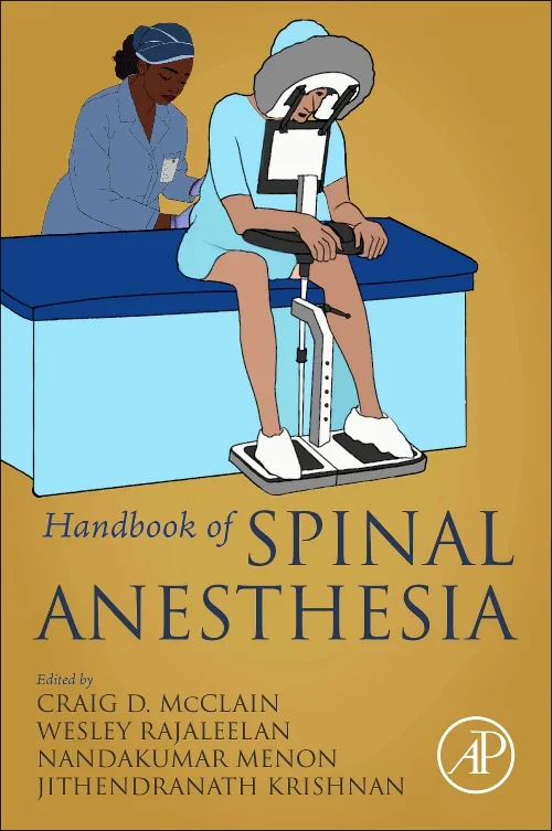 Coperta cărții "Handbook of Spinal Anesthesia" de autor necunoscut