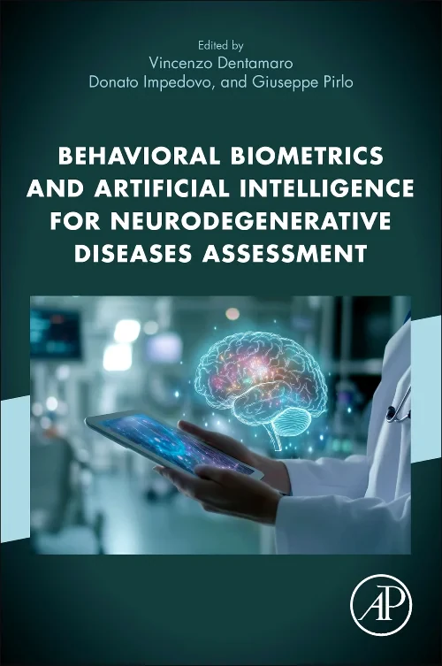 Coperta cărții "Behavioral Biometrics and Artificial Intelligence for Neurodegenerative Diseases Assessment" de autor necunoscut