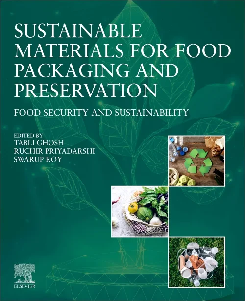 Coperta cărții "Sustainable Materials for Food Packaging and Preservation" de autor necunoscut