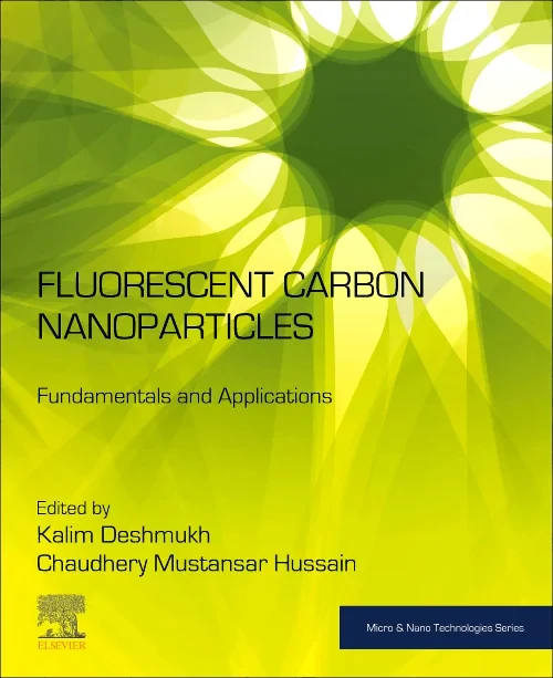 Coperta cărții "Fluorescent Carbon Nanoparticles" de autor necunoscut