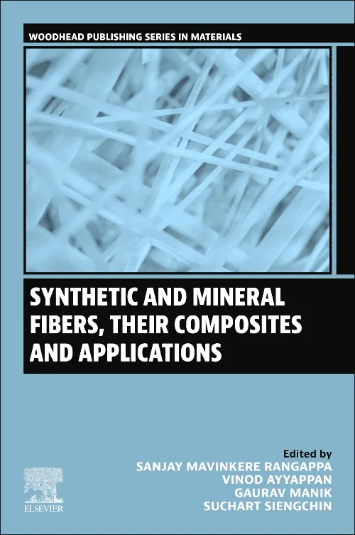 Coperta cărții "Synthetic and Mineral Fibers, Their Composites and Applications" de autor necunoscut