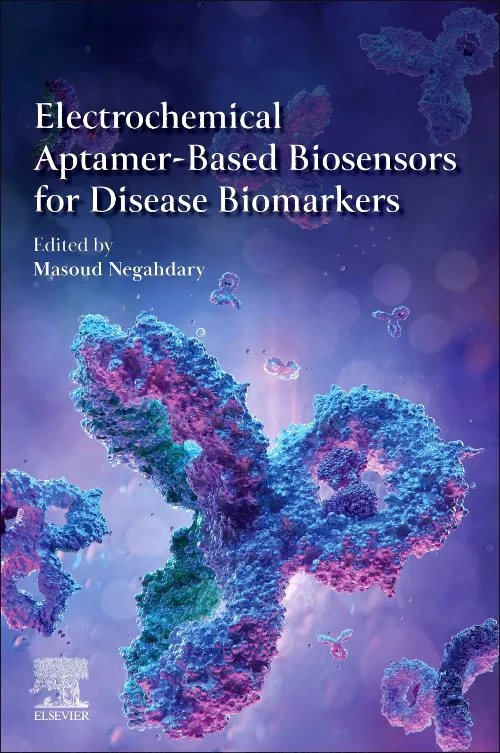 Coperta cărții "Electrochemical Aptamer-Based Biosensors for Disease Biomarkers" de autor necunoscut