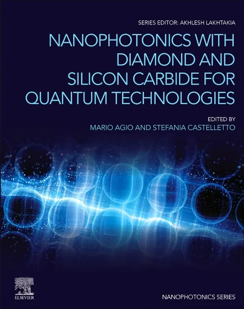 Coperta cărții "Nanophotonics with Diamond and Silicon Carbide for Quantum Technologies" de autor necunoscut