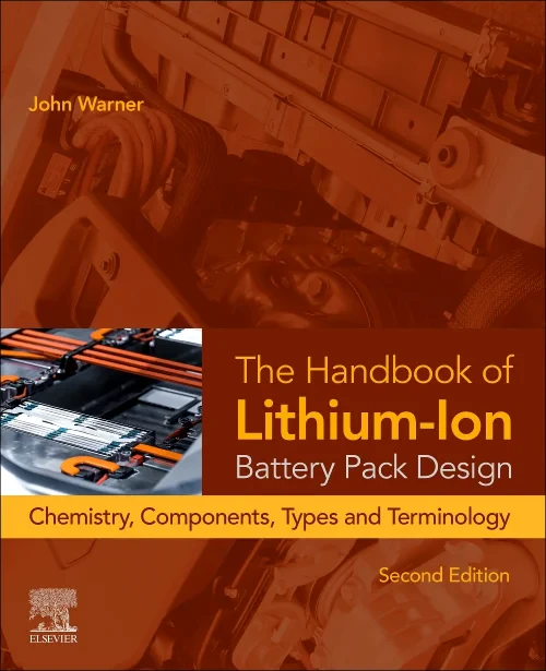Coperta cărții "The Handbook of Lithium-Ion Battery Pack Design" de autor necunoscut