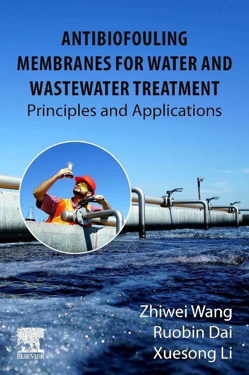 Coperta cărții "Antibiofouling Membranes for Water and Wastewater Treatment" de autor necunoscut