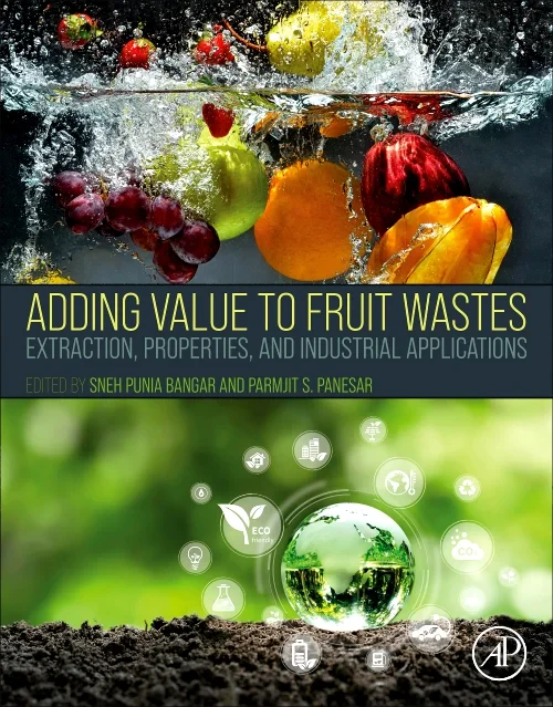 Coperta cărții "Adding Value to Fruit Wastes" de autor necunoscut