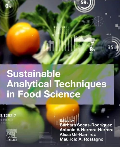 Coperta cărții "Sustainable Analytical Techniques in Food Science" de autor necunoscut