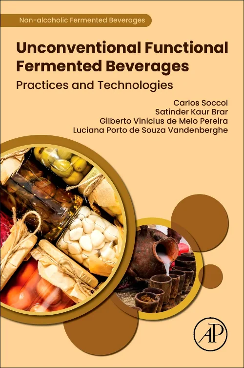 Coperta cărții "Unconventional Functional Fermented Beverages" de autor necunoscut