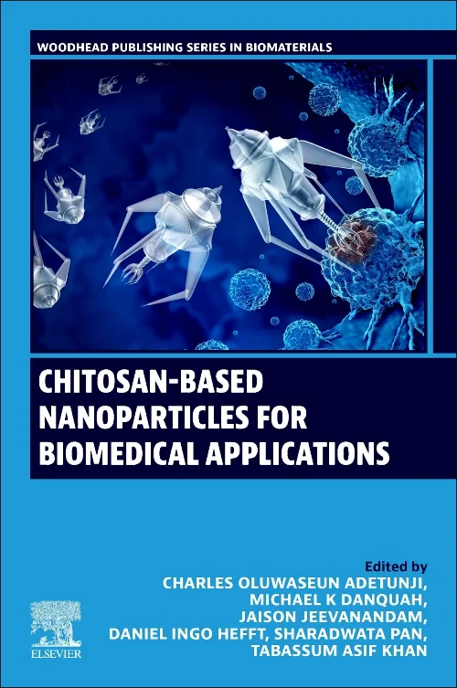 Coperta cărții "Chitosan-Based Nanoparticles for Biomedical Applications" de autor necunoscut