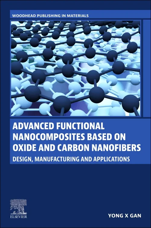 Coperta cărții "Advanced Functional Nanocomposites Based on Oxide and Carbon Nanofibers" de autor necunoscut