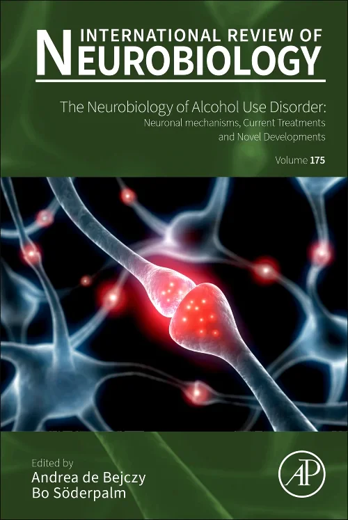 Coperta cărții "The neurobiology of Alcohol Use Disorder" de autor necunoscut