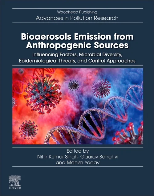 Coperta cărții "Bioaerosols Emission from Anthropogenic Sources" de autor necunoscut