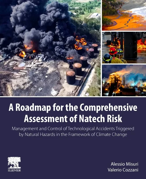 Coperta cărții "A Roadmap for the Comprehensive Assessment of Natech Risk" de autor necunoscut