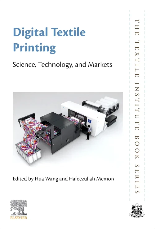 Coperta cărții "Digital Textile Printing" de autor necunoscut