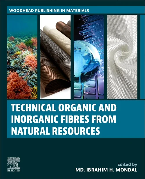 Coperta cărții "Technical Organic and Inorganic Fibres from Natural Resources" de autor necunoscut