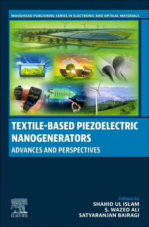 Coperta cărții "Textile-Based Piezoelectric Nanogenerators" de autor necunoscut