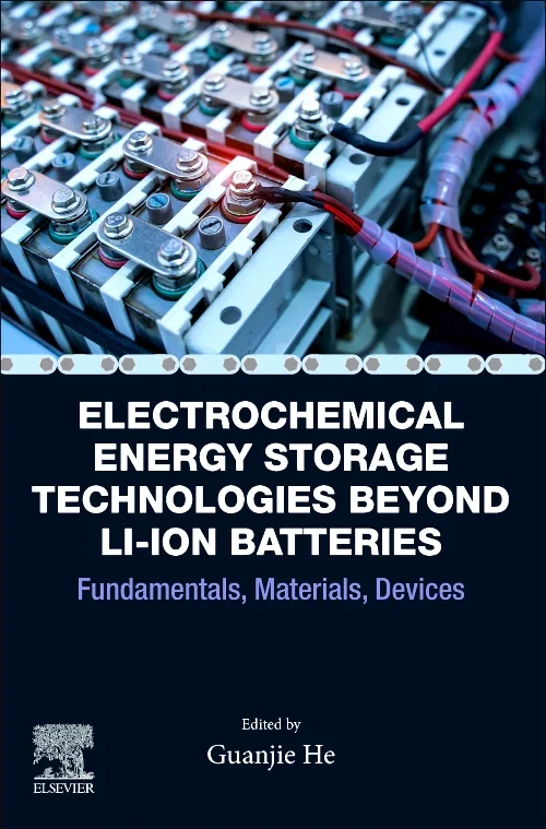 Coperta cărții "Electrochemical Energy Storage Technologies Beyond Li-ion Batteries" de autor necunoscut