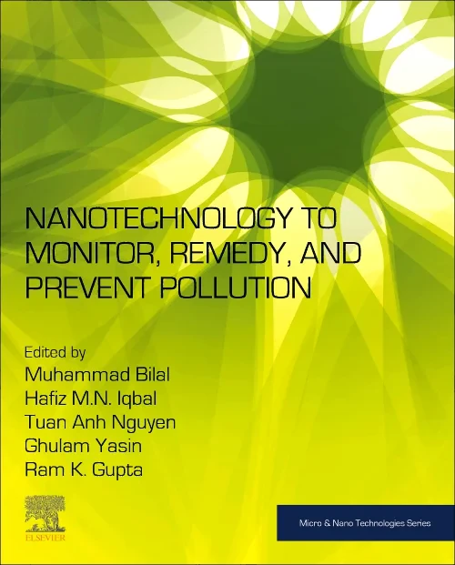 Coperta cărții "Nanotechnology to Monitor, Remedy, and Prevent Pollution" de autor necunoscut