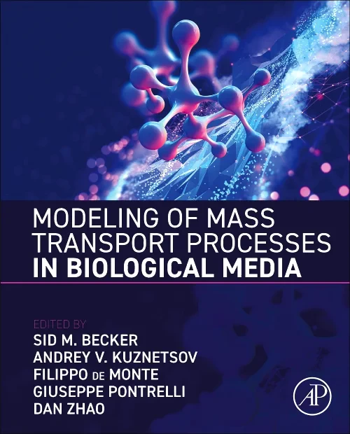 Coperta cărții "Modeling of Mass Transport Processes in Biological Media" de autor necunoscut