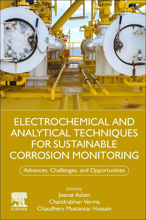 Coperta cărții "Electrochemical and Analytical Techniques for Sustainable Corrosion Monitoring" de autor necunoscut