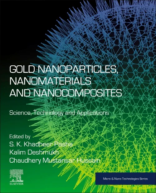 Coperta cărții "Gold Nanoparticles, Nanomaterials and Nanocomposites" de autor necunoscut