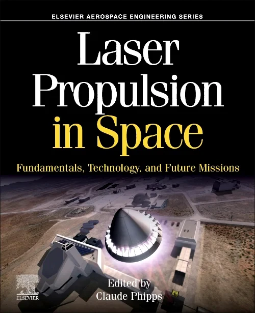 Coperta cărții "Laser Propulsion in Space" de autor necunoscut