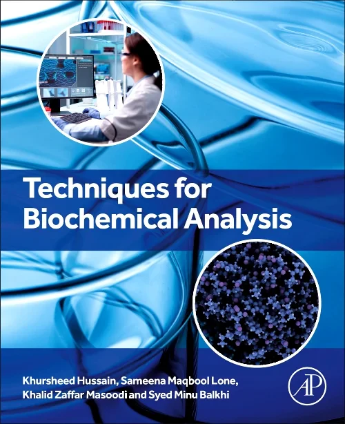 Coperta cărții "Techniques for Biochemical Analysis" de autor necunoscut
