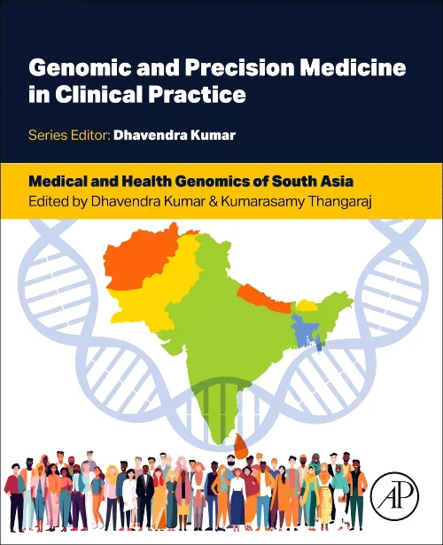 Coperta cărții "Medical and Health Genomics of South Asia" de autor necunoscut