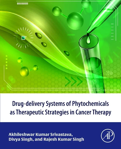 Coperta cărții "Drug-delivery systems of phytochemicals as therapeutic strategies in cancer therapy" de autor necunoscut