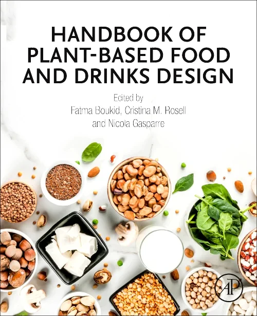 Coperta cărții "Handbook of Plant-Based Food and Drinks Design" de autor necunoscut