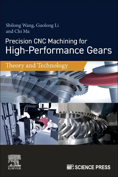 Coperta cărții "Precision CNC Machining for High-Performance Gears" de autor necunoscut