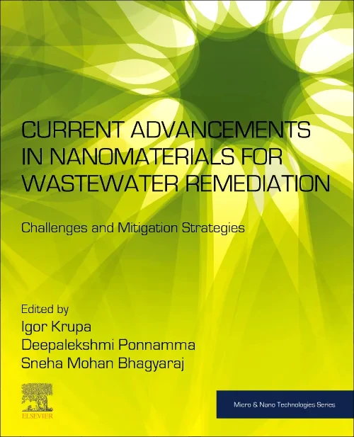 Coperta cărții "Current Advancements in Nanomaterials for Wastewater Remediation" de autor necunoscut