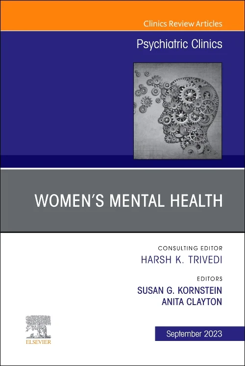 Coperta cărții "Women’s Mental Health, An Issue of Psychiatric Clinics of North America" de autor necunoscut