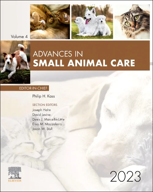 Coperta cărții "Advances in Small Animal Care, 2023" de autor necunoscut