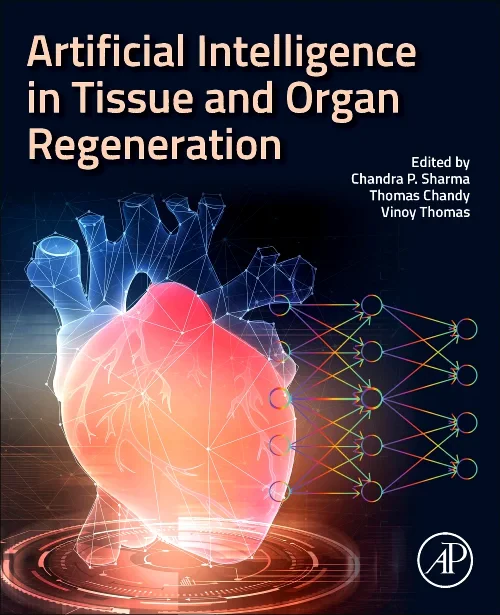 Coperta cărții "Artificial Intelligence in Tissue and Organ Regeneration" de autor necunoscut