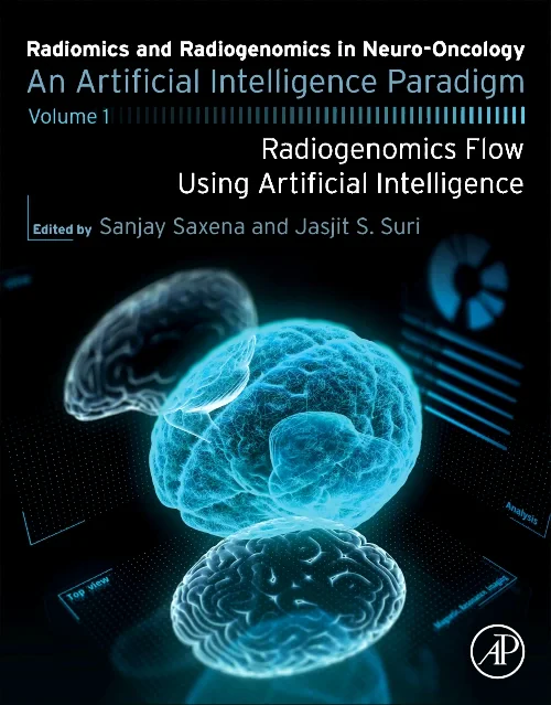 Coperta cărții "Radiomics and Radiogenomics in Neuro-Oncology" de autor necunoscut