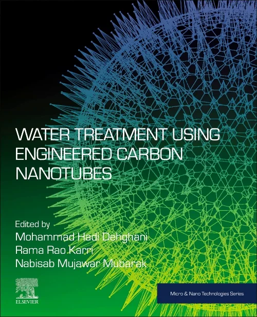 Coperta cărții "Water Treatment Using Engineered Carbon Nanotubes" de autor necunoscut