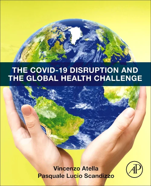 Coperta cărții "The COVID-19 Disruption and the Global Health Challenge" de autor necunoscut