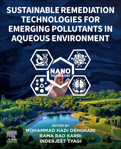 Coperta cărții "Sustainable Remediation Technologies for Emerging Pollutants in Aqueous Environment" de autor necunoscut
