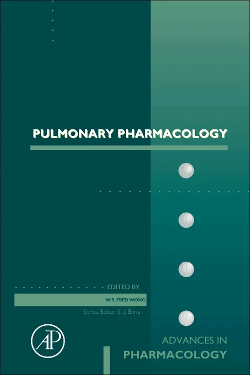 Coperta cărții "Pulmonary Pharmacology" de autor necunoscut