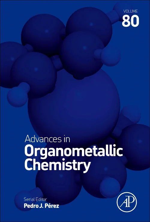 Coperta cărții "Advances in Organometallic Chemistry" de autor necunoscut
