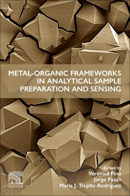 Coperta cărții "Metal-Organic Frameworks in Analytical Sample Preparation and Sensing" de autor necunoscut