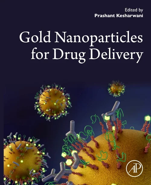 Coperta cărții "Gold Nanoparticles for Drug Delivery" de autor necunoscut