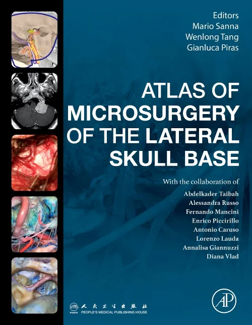 Coperta cărții "Atlas of Microsurgery of the Lateral Skull Base" de autor necunoscut
