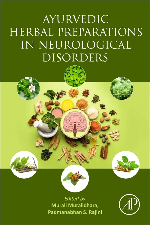 Coperta cărții "Ayurvedic Herbal Preparations in Neurological Disorders" de autor necunoscut