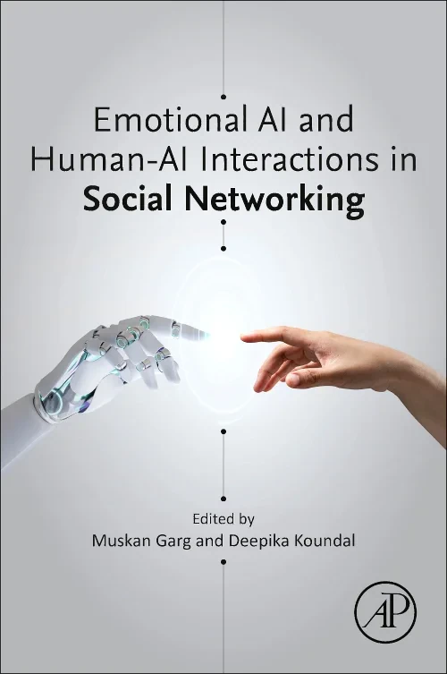 Coperta cărții "Emotional AI and Human-AI Interactions in Social Networking" de autor necunoscut
