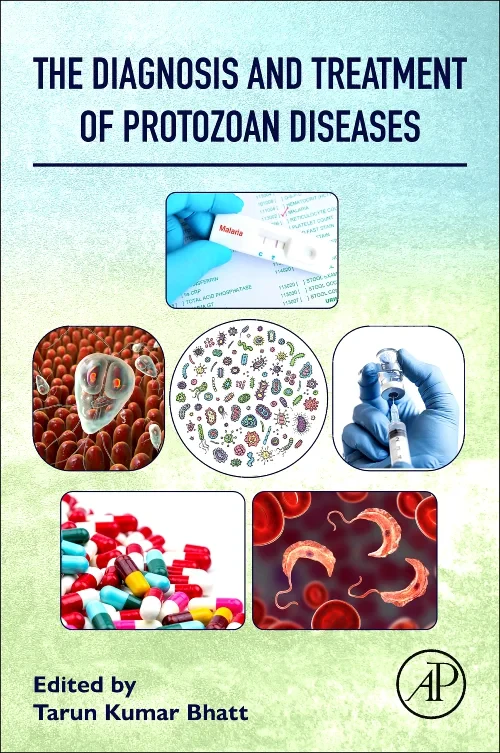 Coperta cărții "The Diagnosis and Treatment of Protozoan Diseases" de autor necunoscut