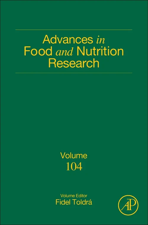 Coperta cărții "Advances in Food and Nutrition Research" de autor necunoscut