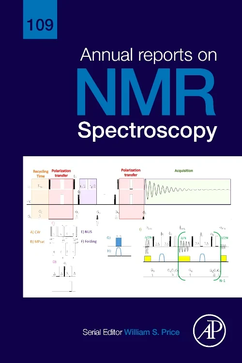 Coperta cărții "Annual Reports on NMR Spectroscopy" de autor necunoscut